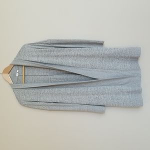 GAP Cardigan, Heather Gray, Medium, Long, Buttery Soft, EUC